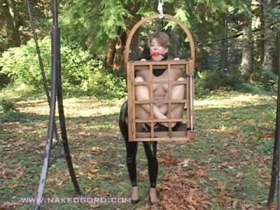 Fayth Wooden Caged with Ceci Delores - Fayth and Ceci Delores