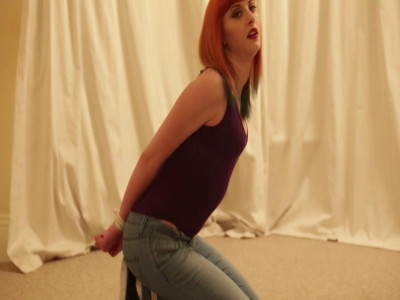 Amber in Jeans and Rope